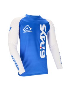 Maglia per il fuoristrada Acerbis Mx Linear 6 Days - maglia - Blue/White in vendita da Canella