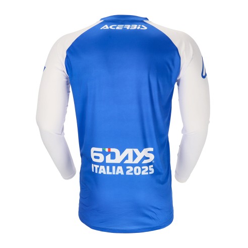 Maglia per il fuoristrada Acerbis Mx Linear 6 Days - maglia - Blue/White in vendita da Canella