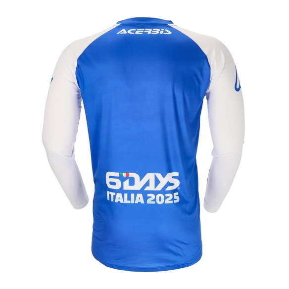 Maglia per il fuoristrada Acerbis Mx Linear 6 Days - maglia - Blue/White in vendita da Canella