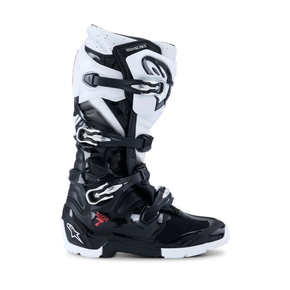 Alpinestars Tech 7 Enduro  Stivali MX Black/White da Canellamoto