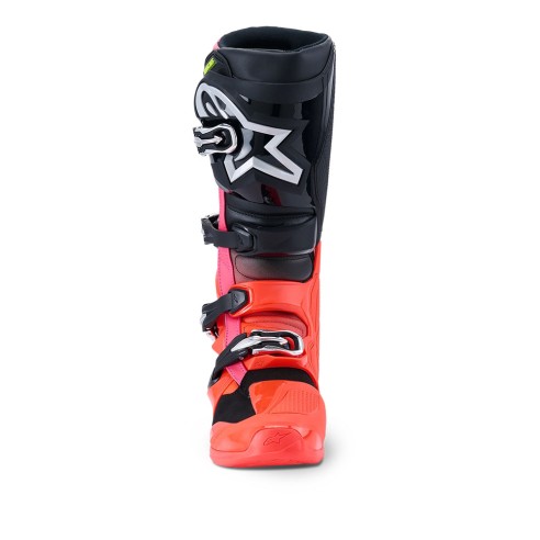 Alpinestars Tech 7 Black/Red Fluo/Pink Fluo | Stivali MX