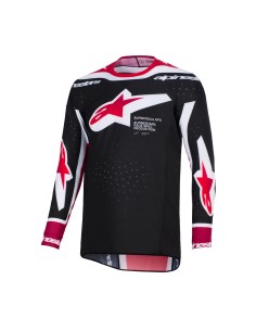 Maglia Alpinestars Supertech AFD Vista | Black/Red/White