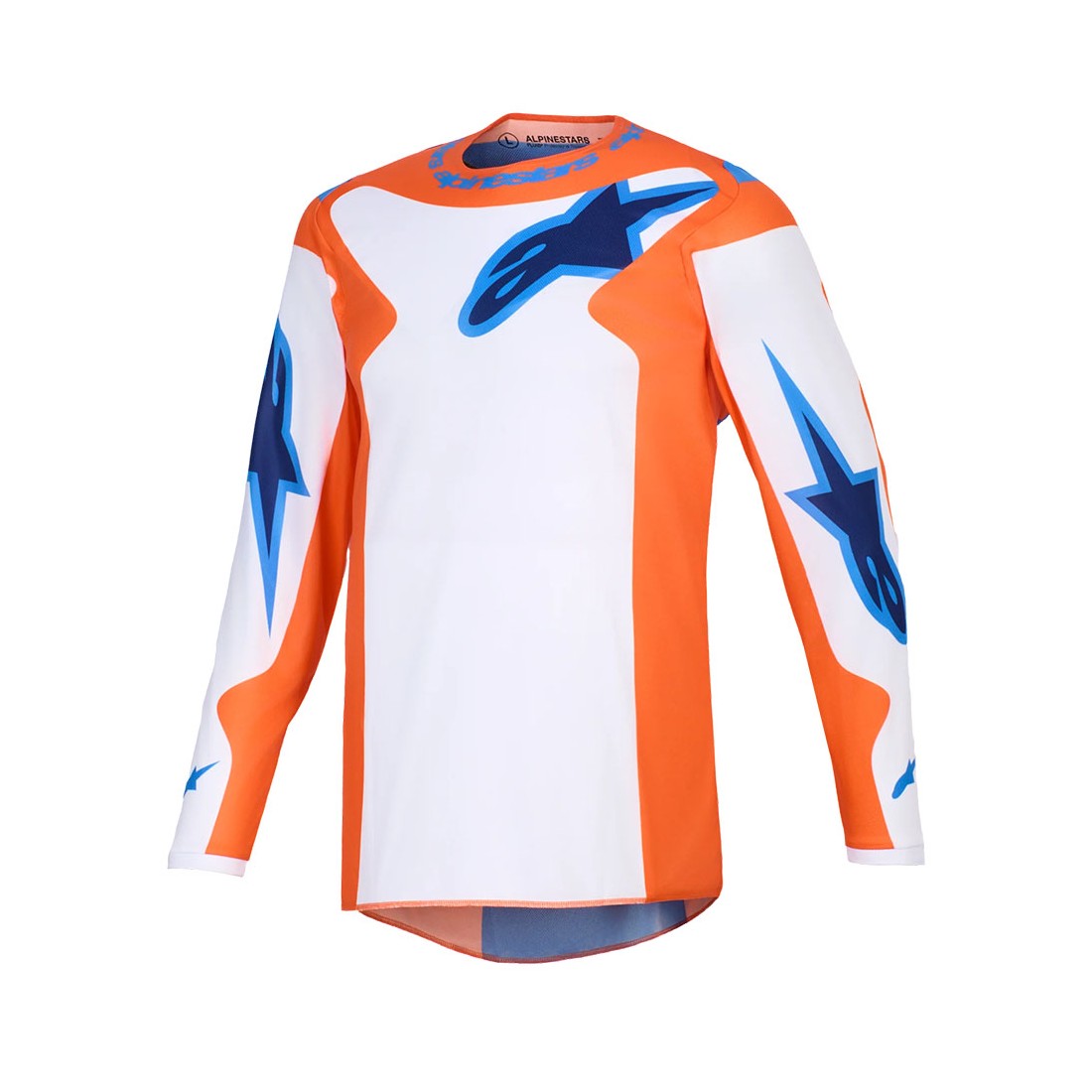 Alpinestars Maglia Mtb Arancione Maglia Alpinestars Fluid Grid