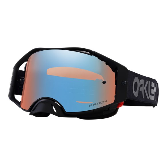 Maschera fuoristrada Oakley Airbrake MX B1B - Blackout PRIZM in vendita da Canella