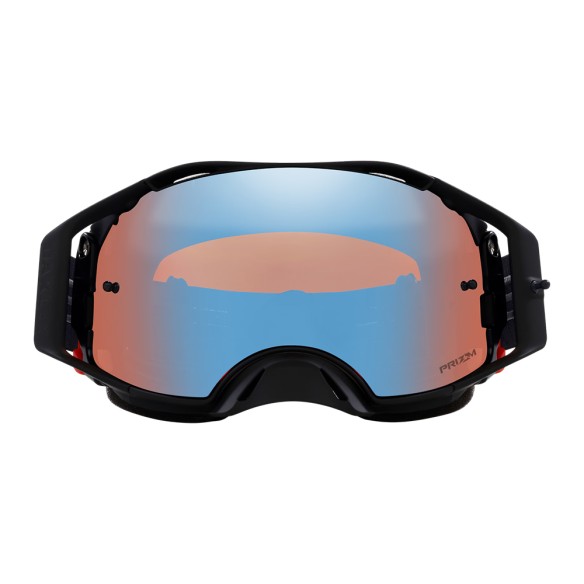 Maschera fuoristrada Oakley Airbrake MX B1B - Blackout PRIZM in vendita da Canella