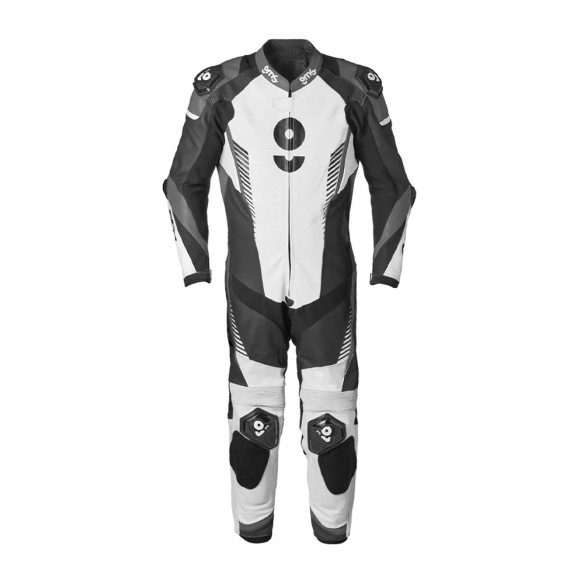 GMS GRC-1 – Tuta in pelle moto professionale con airbag