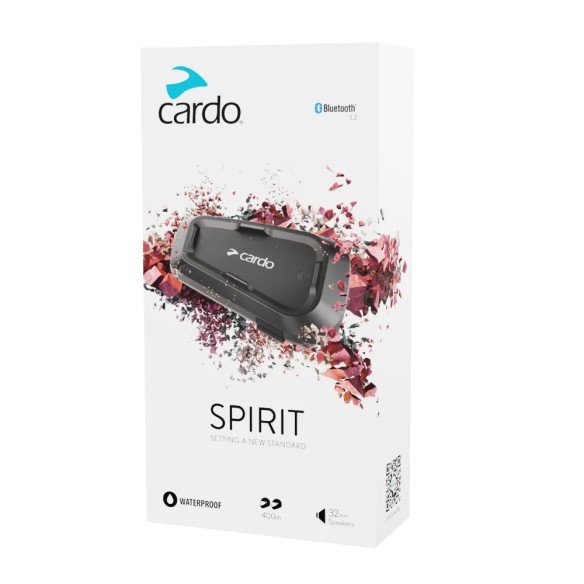 Interfono Cardo Spirit Single Pack, in vendita da Canella Moto