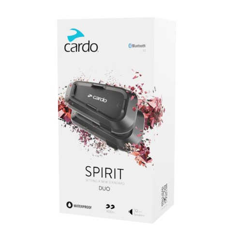 Interfono Cardo Spirit Duo Pack, in vendita da Canella Moto