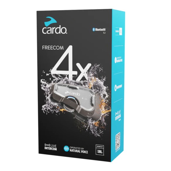 Interfono Cardo Freecom 4X Single Pack in vendita da Canella moto