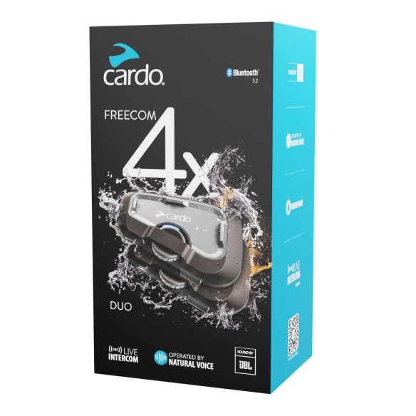 Interfono Cardo Freecom 4X DuoPack in vendita da Canella moto
