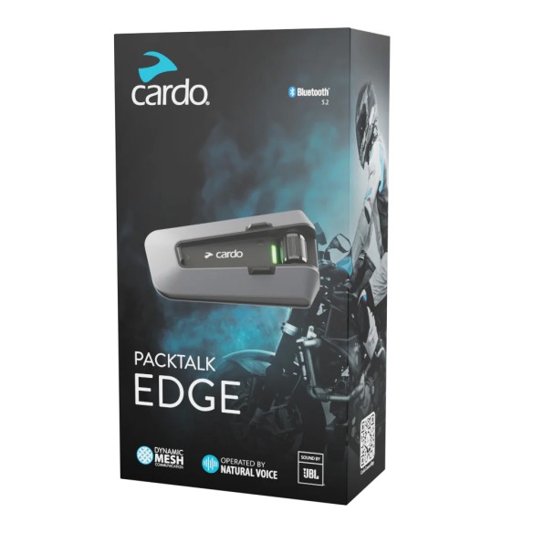 Interfono Cardo Packtalk Edge - Single Pack in vendita da Canella Moto