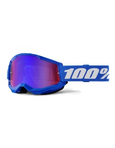 Maschera cross 100% Strata 2 specchiata da Canella Motoabbigliamento