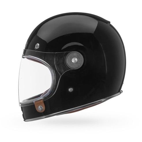 Bell Bullitt Gt - Gloss Black – Casco Retrò ECE 22.06 | Canella Moto