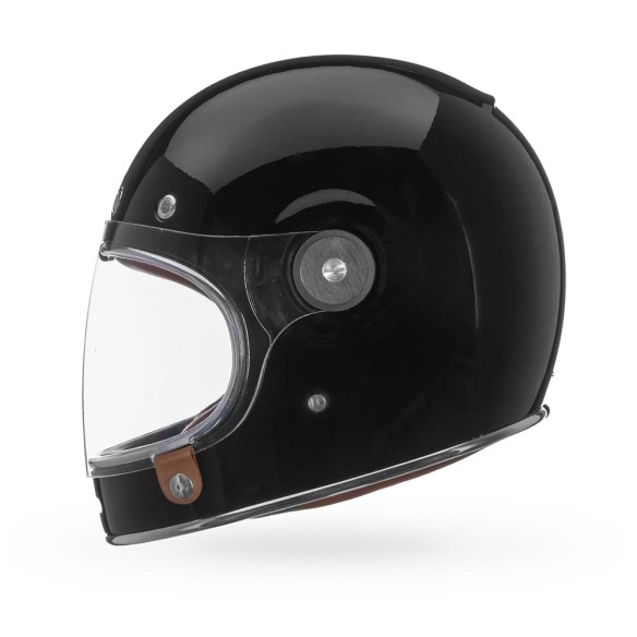 Bell Bullitt Gt - Gloss Black – Casco Retrò ECE 22.06 | Canella Moto