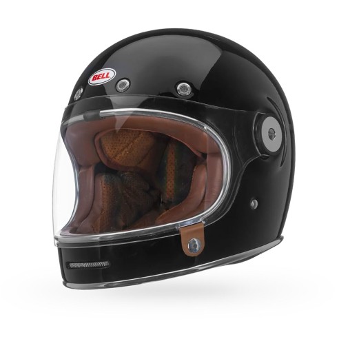 Bell Bullitt Gt - Gloss Black – Casco Retrò ECE 22.06 | Canella Moto