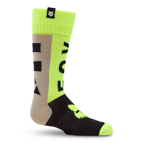 Calza Tecnica Fox 180 Youth Collect - Grey/Yellow in vendita da Canella Moto