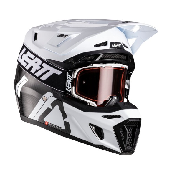 Leatt Moto 9.5 Kit Carbon/White | Canella Moto