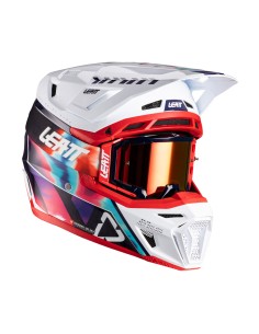 Leatt Moto 8.5 Kit Royal Blue/Red | Canella Moto