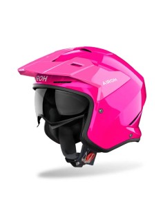 Airoh Kombakt Pink Gloss | Casco Urban Modulare leggero