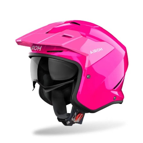 Airoh Kombakt Pink Gloss | Casco Urban Modulare leggero