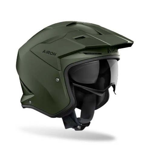 Airoh Kombakt Military Green Matt | Casco Urban Modulare leggero
