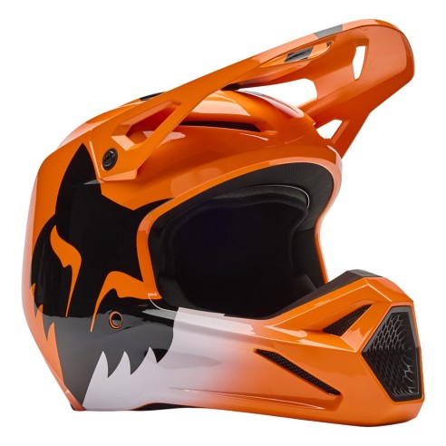 Casco per il fuoristrada e il motocross Fox V1 Youth Shield da Canella