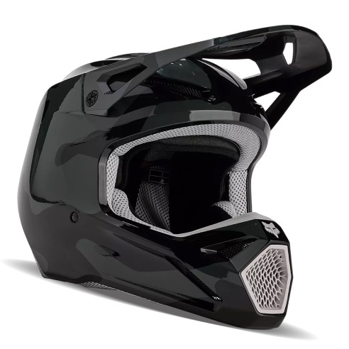 Casco per il fuoristrada e il motocross Fox V1 Youth BNKR da Canella