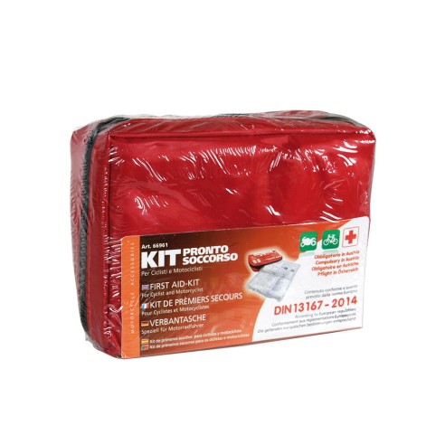 Kit pronto soccorso ciclisti e motociclisti – Pezzi essenziali | Canellamoto