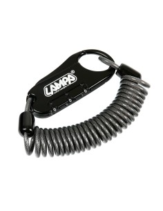 Lucchetto antifurto con cavo a spirale – Raptor 150 cm | Canellamoto