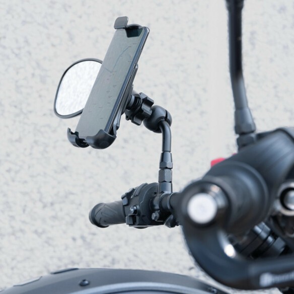 Supporto specchietto/traversino Ø 9-14 mm – Mirror 90438 | Canellamoto