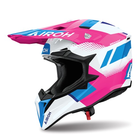 Casco fuoristrada Airoh Wraaap Vision in vendita da Canella