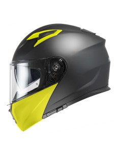 Casco modulare in termoplastica MPH Raptor Matt Black/Yellow Hv da Canella