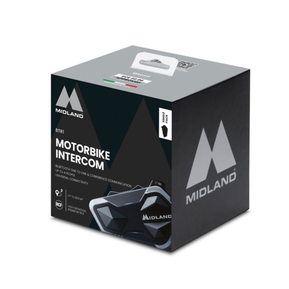 Midland BTR1 Intercom Single Pack | Canellamoto