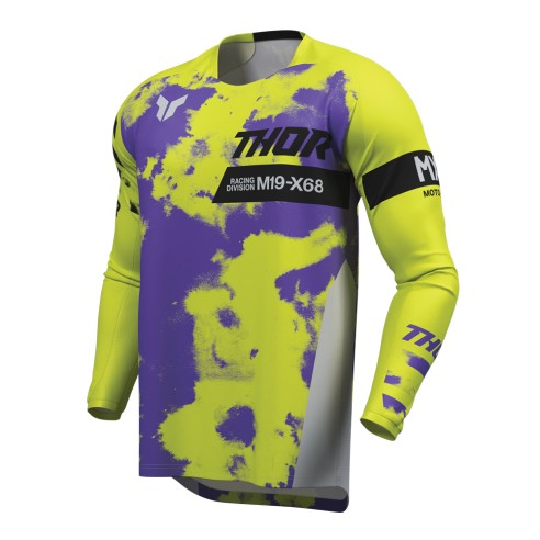 Maglia tecnica Off Road Thor Launchmode Bleach da Canella Moto abbigliamento