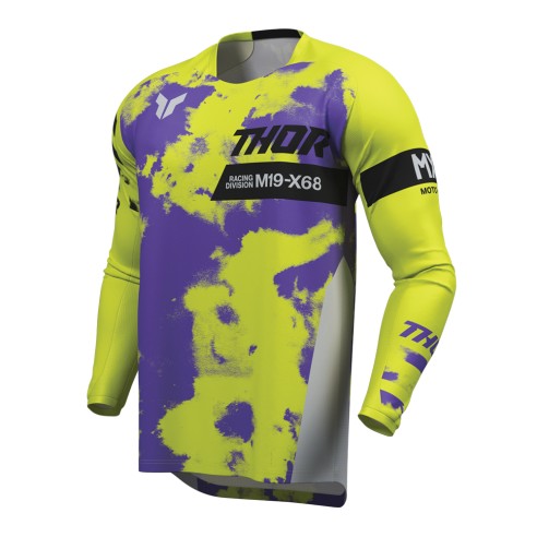 Maglia fuoristrada Thor Youth Launchmode Bleach, da Canella Moto