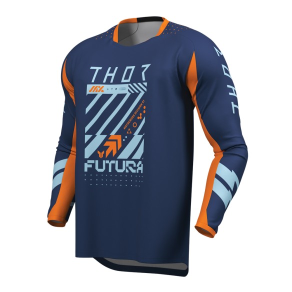 Maglia fuoristrada Thor Youth Launchmode Futura , da Canella Moto