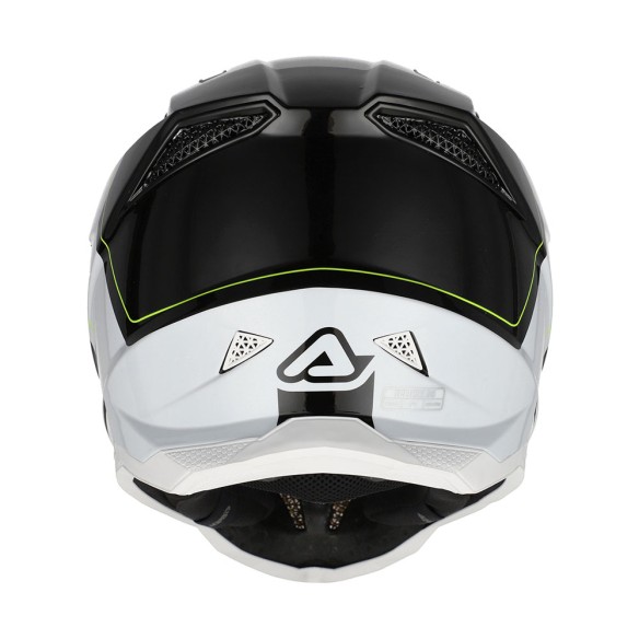 Casco Mx Acerbis T711 - Black/White in vendita da Canella Moto