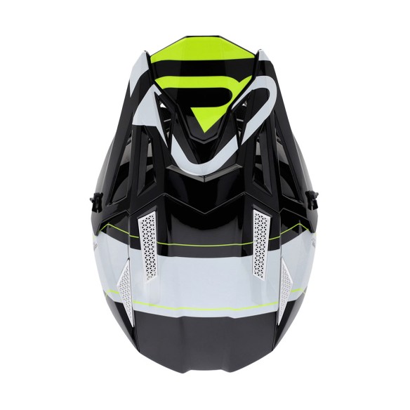 Casco Mx Acerbis T711 - Black/White in vendita da Canella Moto