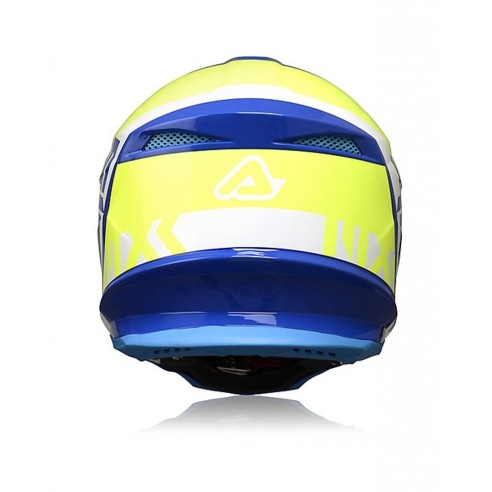 Acerbis Profile 4.0 – Casco Cross Enduro Blu/Fluo Yellow | Canella Moto