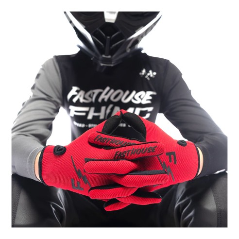 Guanti Fasthouse Youth Carbon Eternal – Leggeri e resistenti da Canella Moto