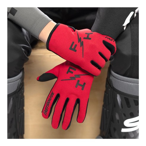 Guanti Fasthouse Youth Carbon Eternal – Leggeri e resistenti da Canella Moto