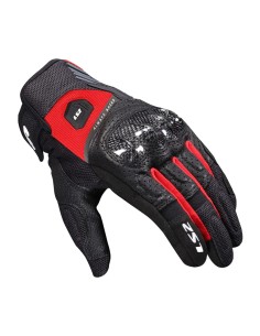 Guanti LS2 Atom – Estivi in pelle traforata con nocche in carbonio da Canella Moto