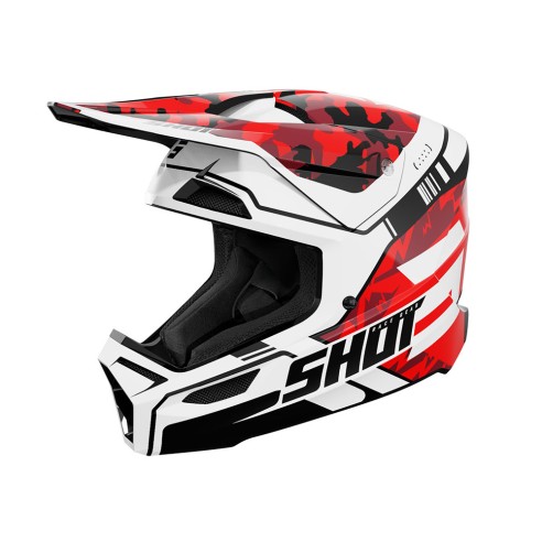 Shot Furious Kid Flash Rosso Casco Bambino ECE 22.06 | Canella Moto