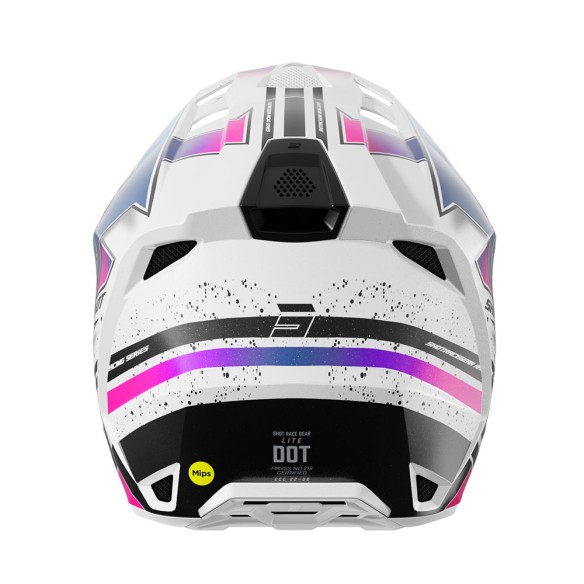 Casco Shot Lite off-road in fibra MIPS D3O | Canella Moto