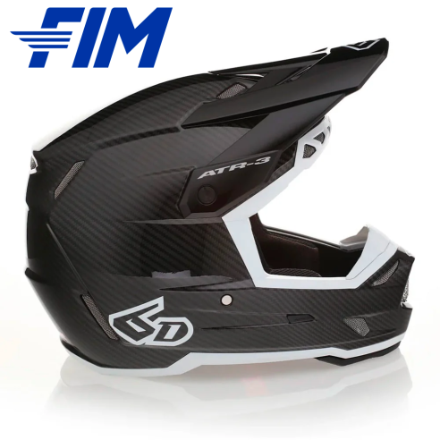 Casco Off-Road 6D ATR 3 Solid con ODS™ | Canella Moto