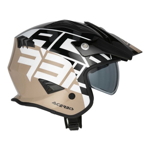 Casco Jet Acerbis Aria 22-06 con Visiera Parasole | Canella Moto