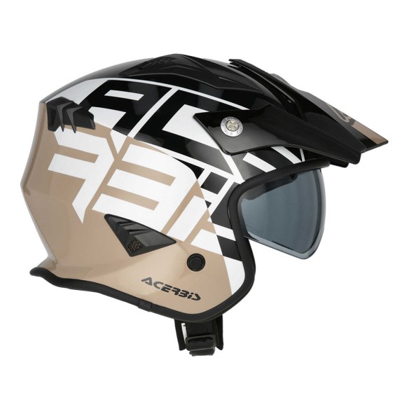 Casco Jet Acerbis Aria 22-06 con Visiera Parasole | Canella Moto