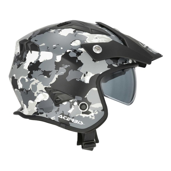 Casco Jet Acerbis Aria 22-06 con Visiera Parasole | Canella Moto