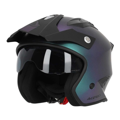 Casco Jet Acerbis Aria 22-06 con Visiera Parasole | Canella Moto