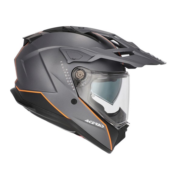 Casco Adventure Acerbis Attack Fibra ECE 22-06 | Canella Moto